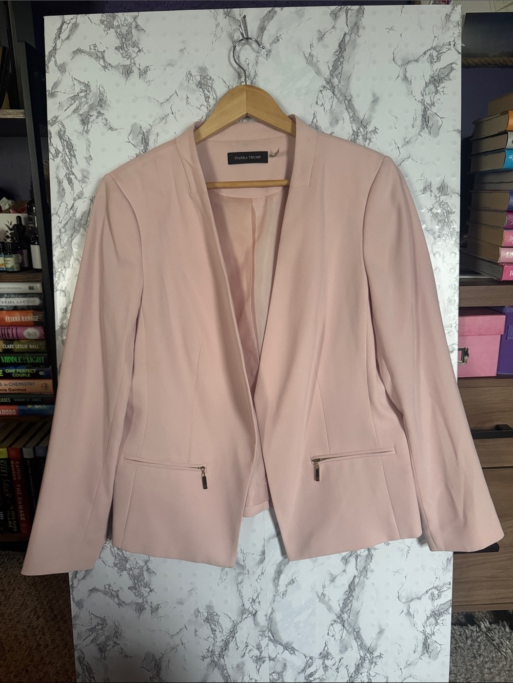 Ivanka Trump Blazer Light Pink Size 16